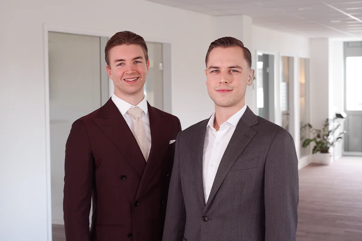 Henning Hartmann und Jonas Schneider